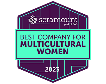 Seramount Best Company for Multicultural Women 2023 logo
