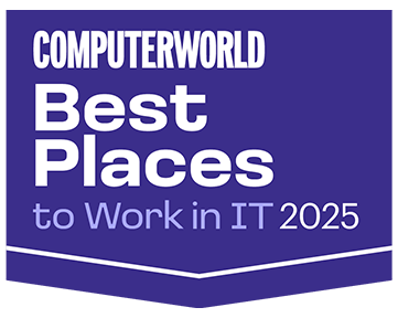 Computerworld Best Places to Work in IT 2025 award logo