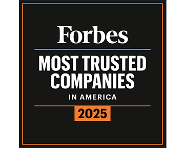 Forbes Most Trusted Companies in America logo