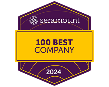 Seramount 100 Best Companies logo